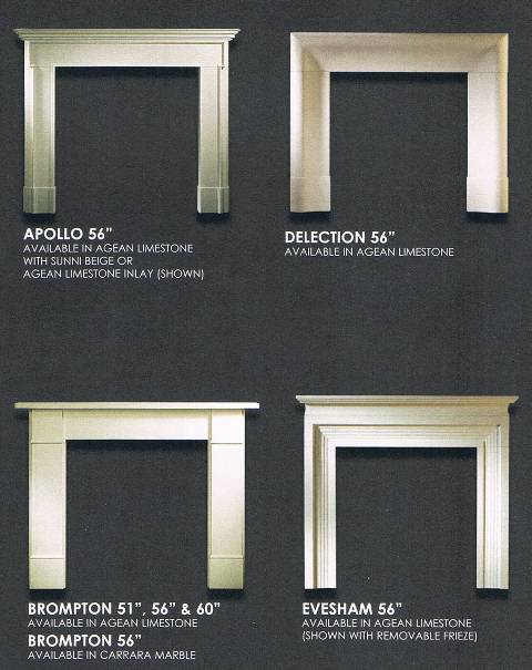 Agean Limestone Mantels&nbsp;Agean Limestone Mantels